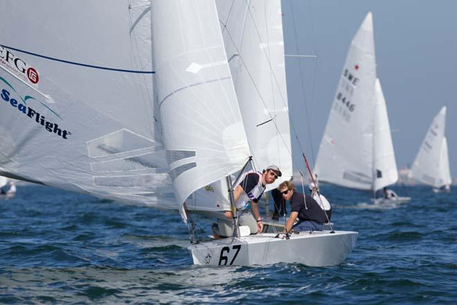 Hornos Leads Fleet Race 9 © Meredith Block / Star Winter Series